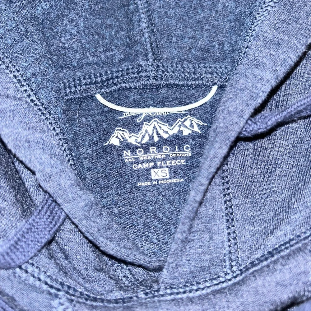 J. Crew Nordic Camp Fleece Hoodie